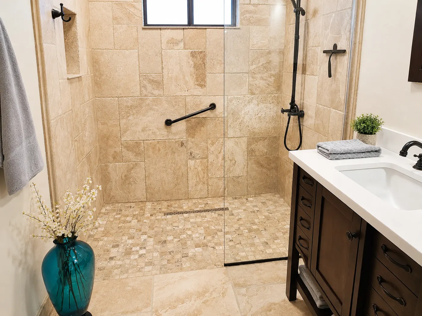 Shower resealing